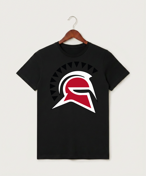 Hancock High School Football (Boys) - Black T-Shirt - Full Front
