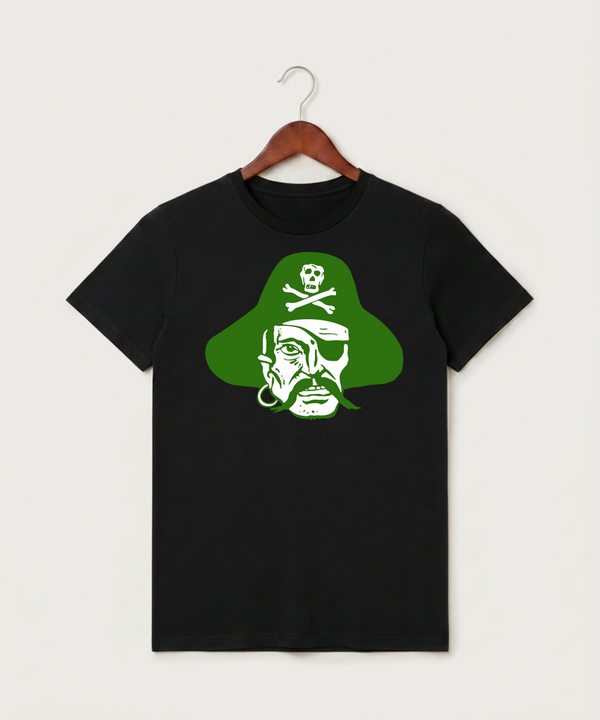 Verndale High School Football (Boys) - Black T-Shirt - Full Front