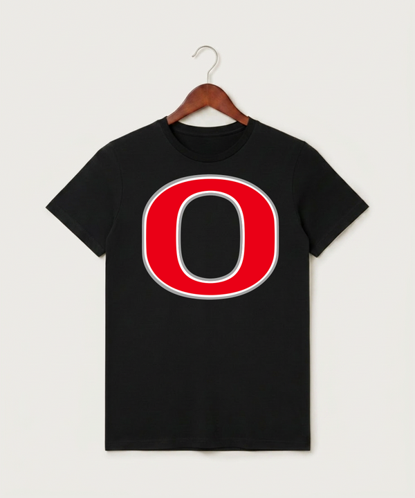 Osakis High School Athletics Coed - Black T-Shirt - Full Front