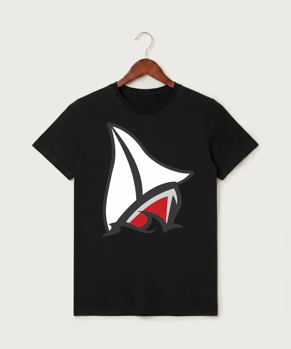 Detroit Lakes Community High School Football (Boys) - Black T-Shirt - Full Front