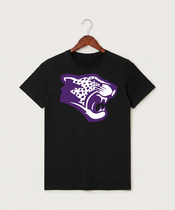 Granada-Huntley-East Chain/Truman Football (Boys) - Black T-Shirt - Full Front