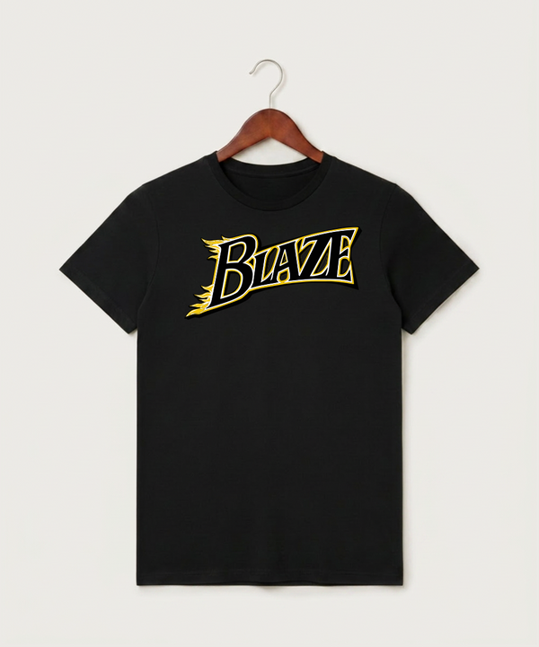 Burnsville High School Football (Boys) - Black T-Shirt - Full Front