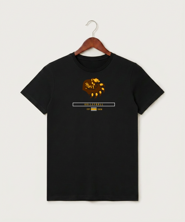 Fargo South High School Volleyball (Girls) - Black T-Shirt - Full Front