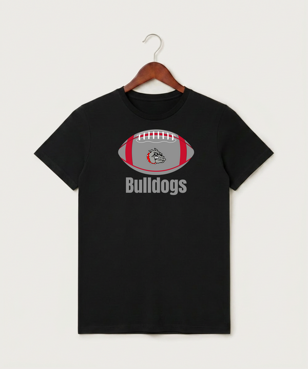 Otter Tail Central Football (Boys) - Black T-Shirt - Full Front