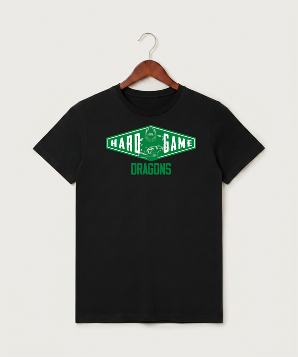 Pine City High School Football (Boys) - Black T-Shirt - Full Front