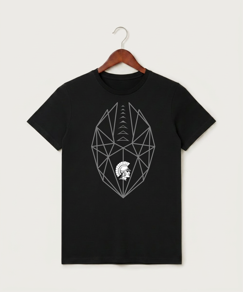 Wauwatosa West Football - Black T-Shirt - Full Front