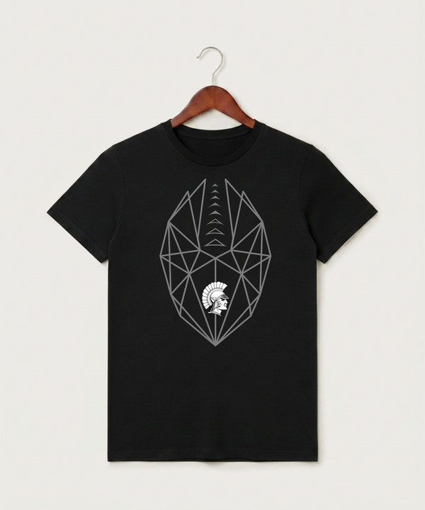 Wauwatosa West Football - Black T-Shirt - Full Front