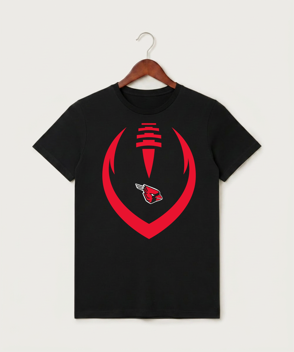 Forreston Football - Black T-Shirt - Full Front