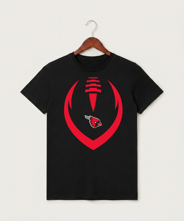 Forreston Football - Black T-Shirt - Full Front