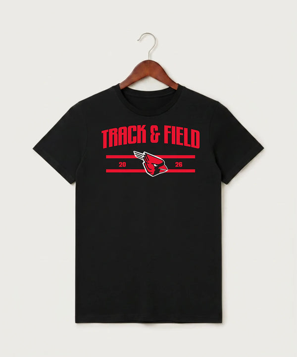 Forreston Track and Field - Black T-Shirt - Full Front