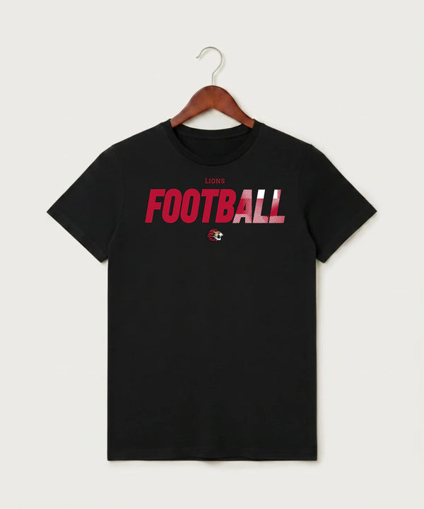 Spring Grove High School Football (Boys) - Black T-Shirt - Full Front