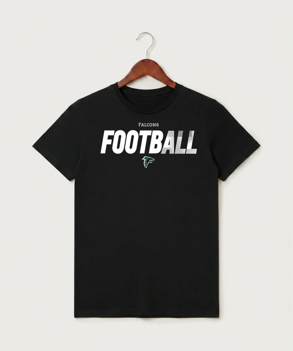 Fillmore Central High School Football (Boys) - Black T-Shirt - Full Front