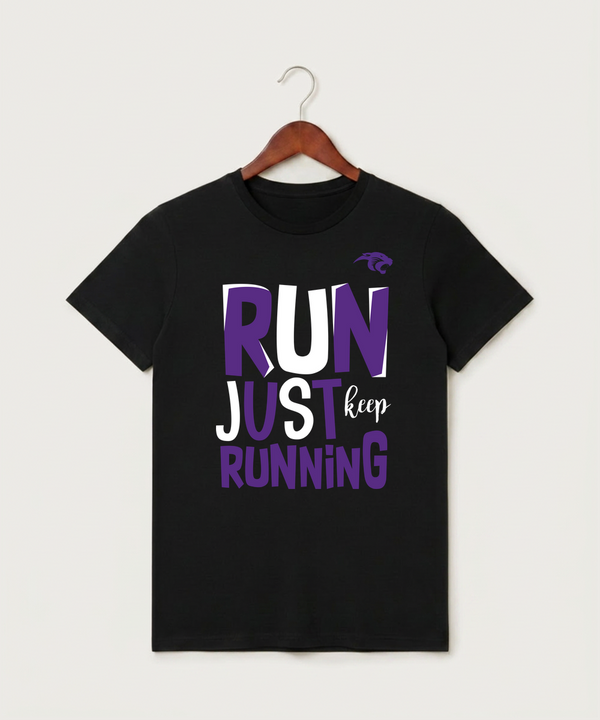 Glencoe Silver Lake High School Athletics - Black T-Shirt - Full Front