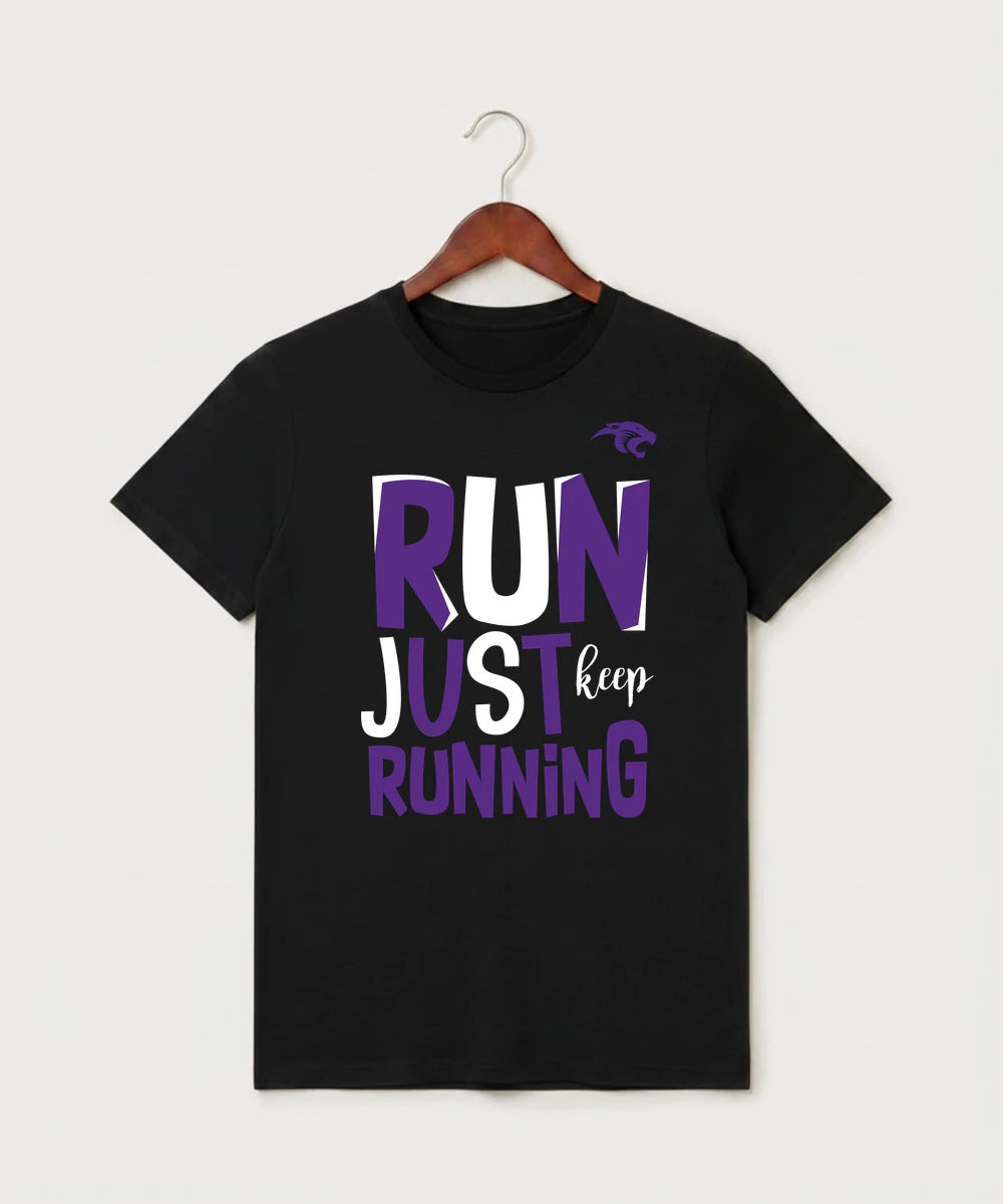 Glencoe Silver Lake High School Athletics - Black T-Shirt - Full Front