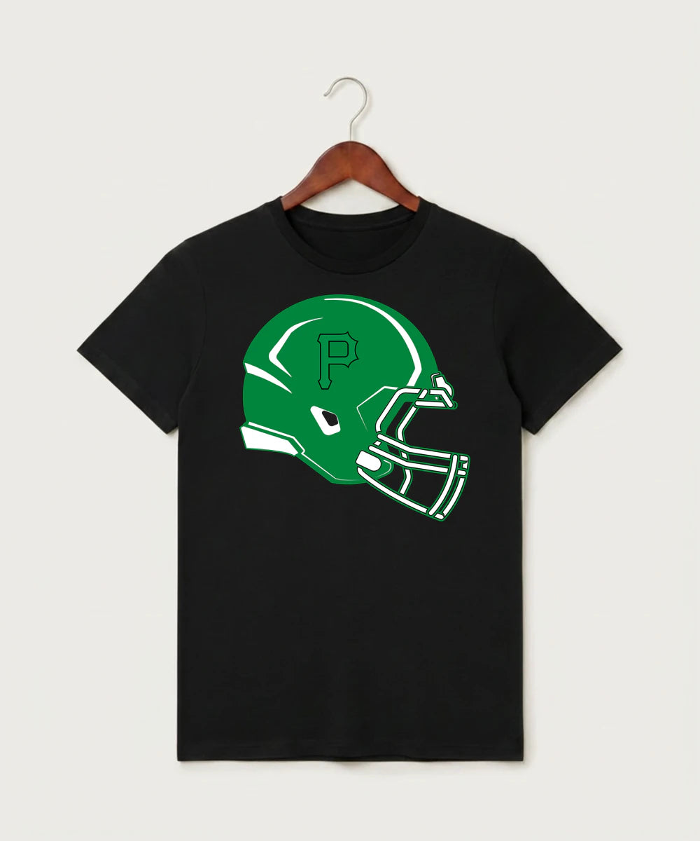 Pipestone Area High School Football (Boys) - Black T-Shirt - Full Front