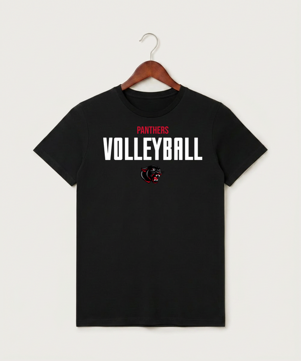Tracy-Milroy-Balaton High School Volleyball (Girls) - Black T-Shirt - Full Front