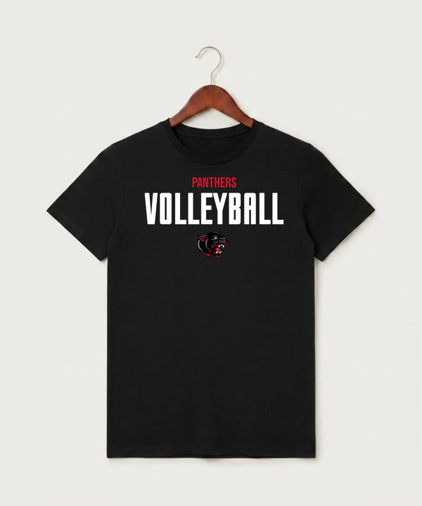 Tracy-Milroy-Balaton High School Volleyball (Girls) - Black T-Shirt - Full Front