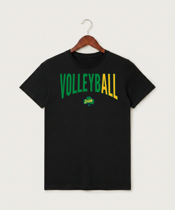 Rosemount High School Volleyball (Girls) - Black T-Shirt - Full Front