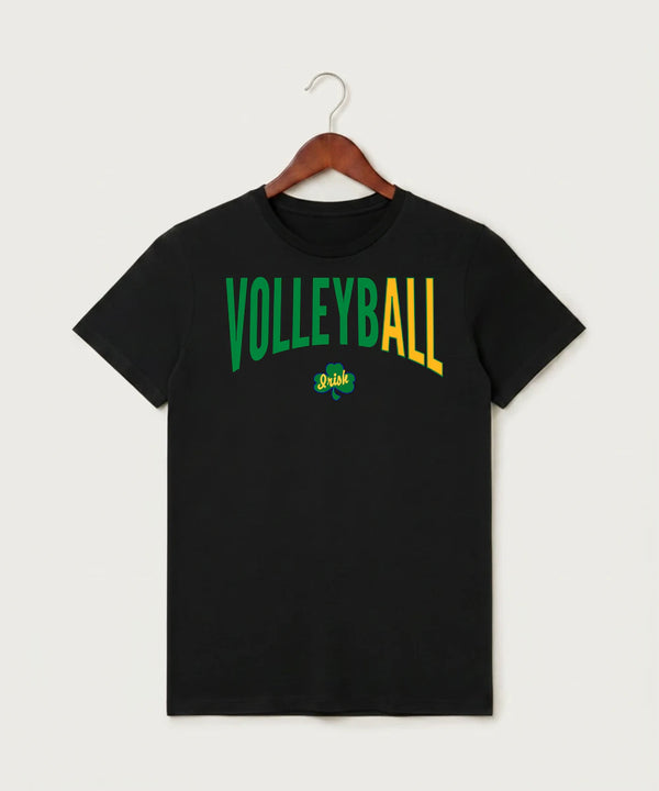 Rosemount High School Volleyball (Girls) - Black T-Shirt - Full Front