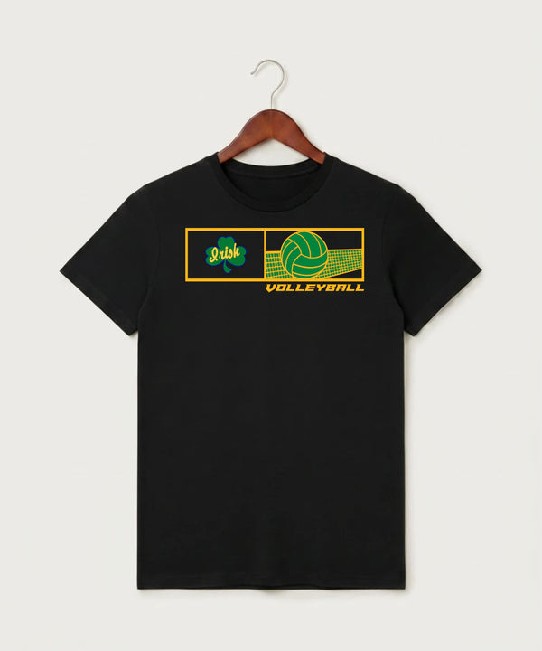 Rosemount High School Volleyball (Girls) - Black T-Shirt - Full Front