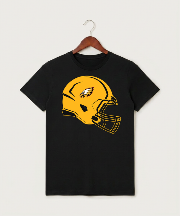 Dover-Eyota High School Football (Boys) - Black T-Shirt - Full Front