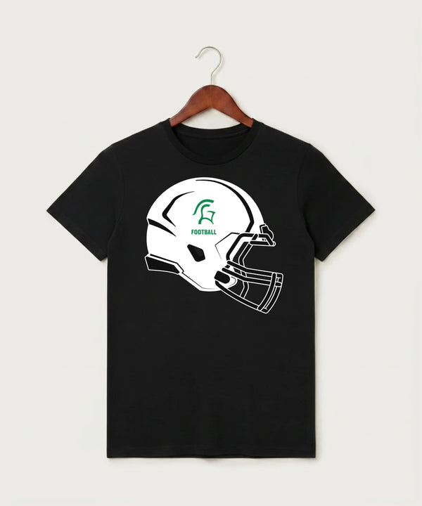 La Crescent-Hokah High School Football (Boys) - Black T-Shirt - Full Front