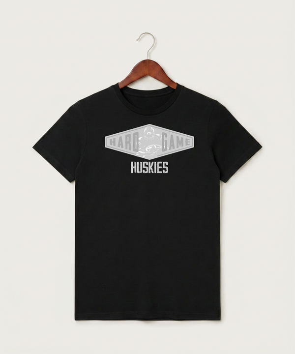 Albany High School Football (Boys) - Black T-Shirt - Full Front