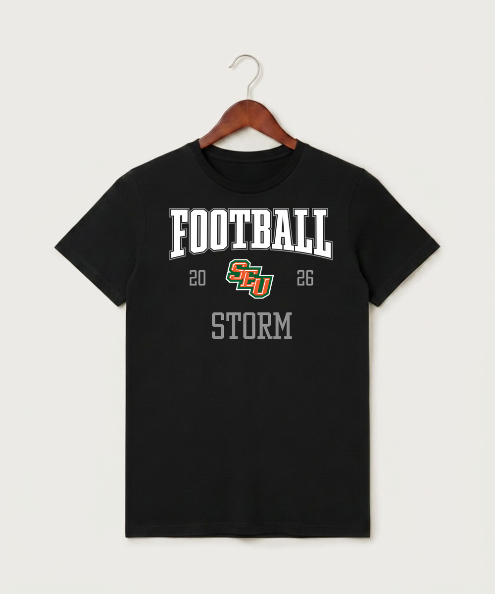 Sleepy Eye United Football (Boys) - Black T-Shirt - Full Front