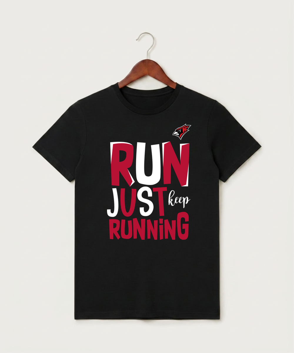 Willmar High School Athletics - Black T-Shirt - Full Front
