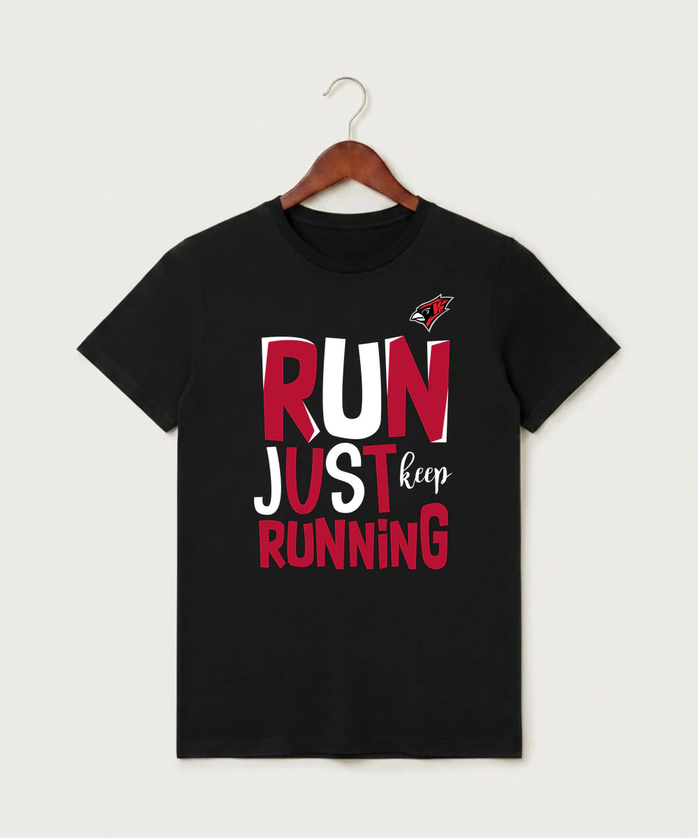 Willmar High School Athletics - Black T-Shirt - Full Front