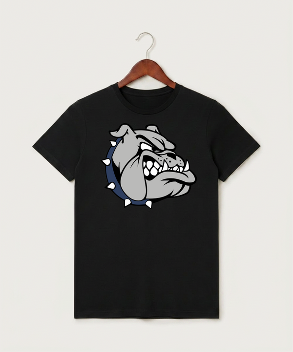 Sargent County High School Football (Boys) - Black T-Shirt - Full Front