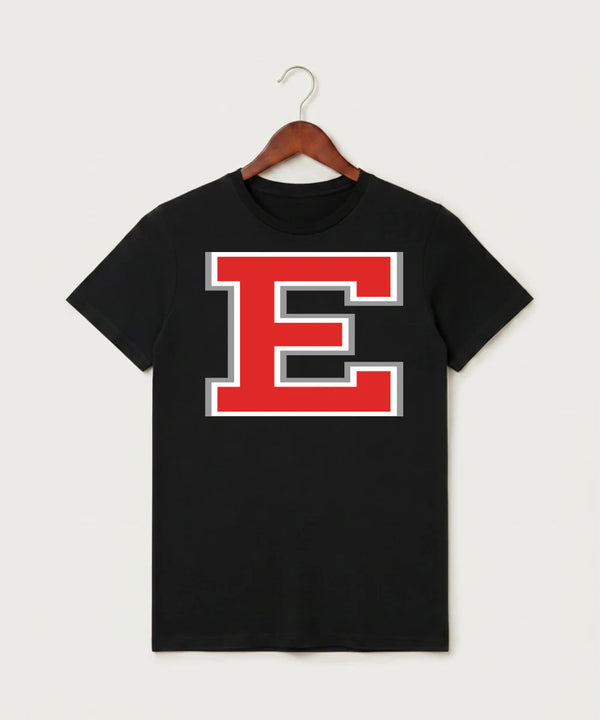 Duluth East High School Football (Boys) - Black T-Shirt - Full Front