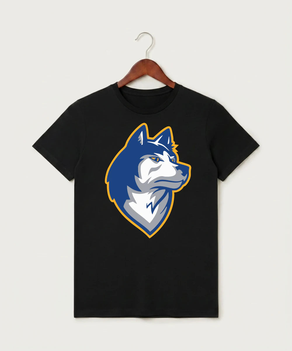 Bigfork Senior High School Football (Boys) - Black T-Shirt - Full Front