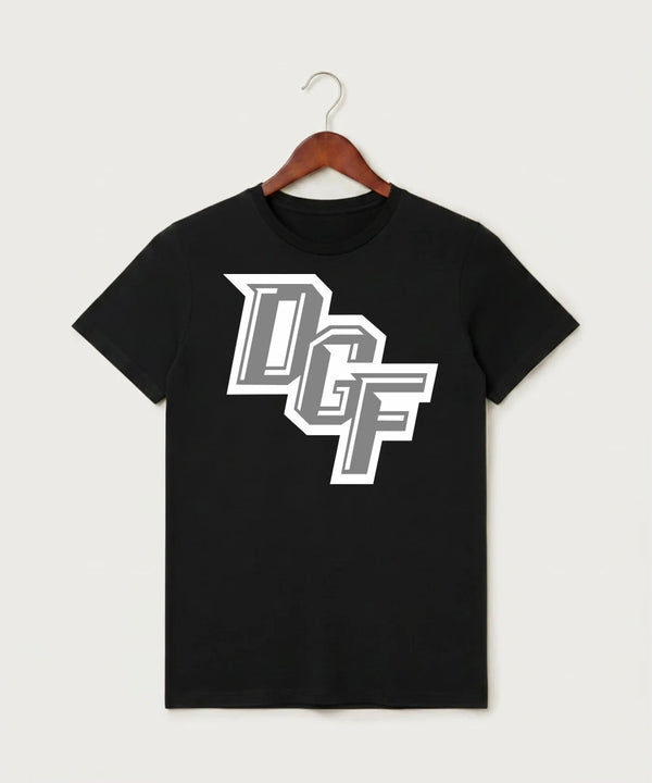 DGF High School Football (Boys) - Black T-Shirt - Full Front
