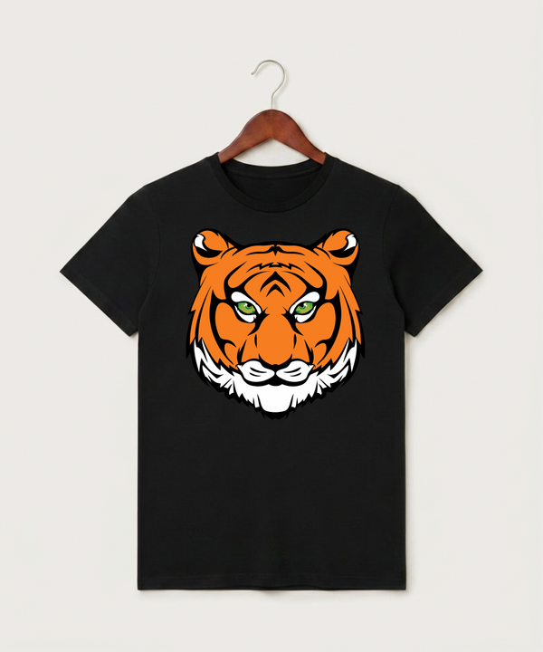 Princeton High School Football (Boys) - Black T-Shirt - Full Front