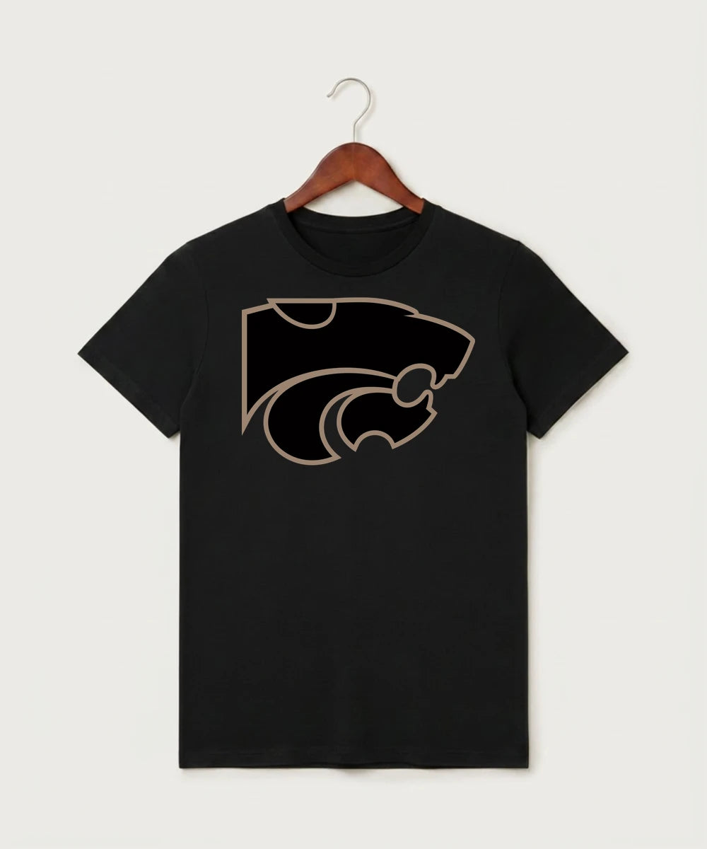 Le-Win Football - Black T-Shirt - Full Front