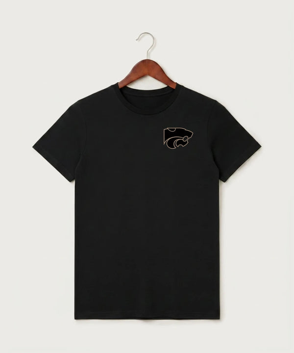 Le-Win Football - Black T-Shirt - Left Chest