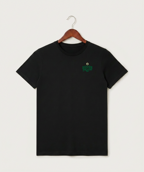 Ashwaubenon High School Soccer (Boys) - Black T-Shirt - Left Chest
