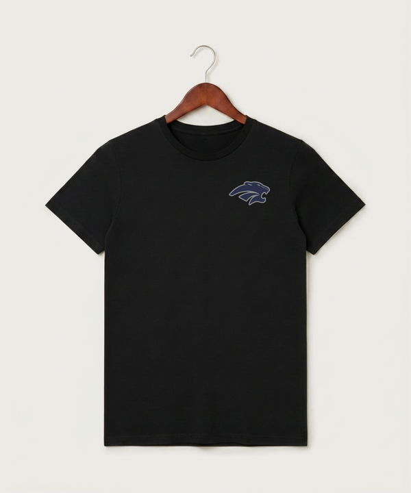 Zumbrota Mazeppa High School Volleyball (Girls) - Black T-Shirt - Left Chest
