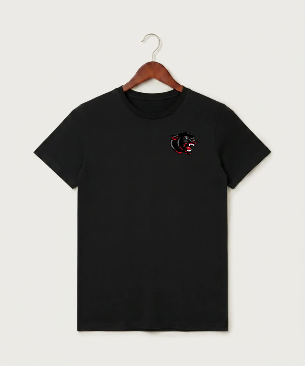 Tracy-Milroy-Balaton High School Volleyball (Girls) - Black T-Shirt - Left Chest