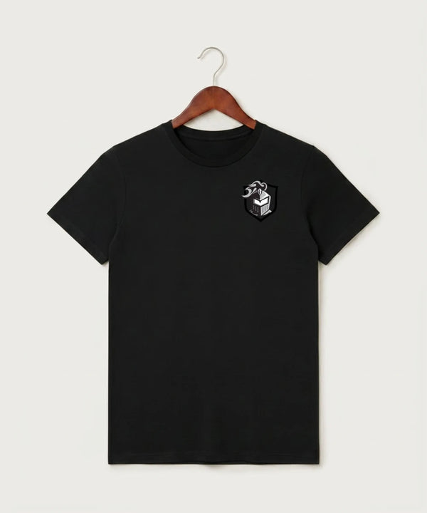 Kingsland High School Volleyball (Girls) - Black T-Shirt - Left Chest