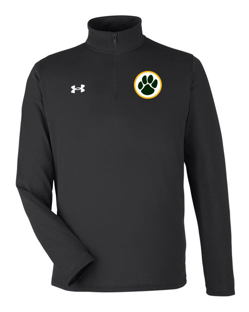 Ashwaubenon High School Football (Boys) - Black/ White Men's Team Tech™ Quarter-Zip Pullover
