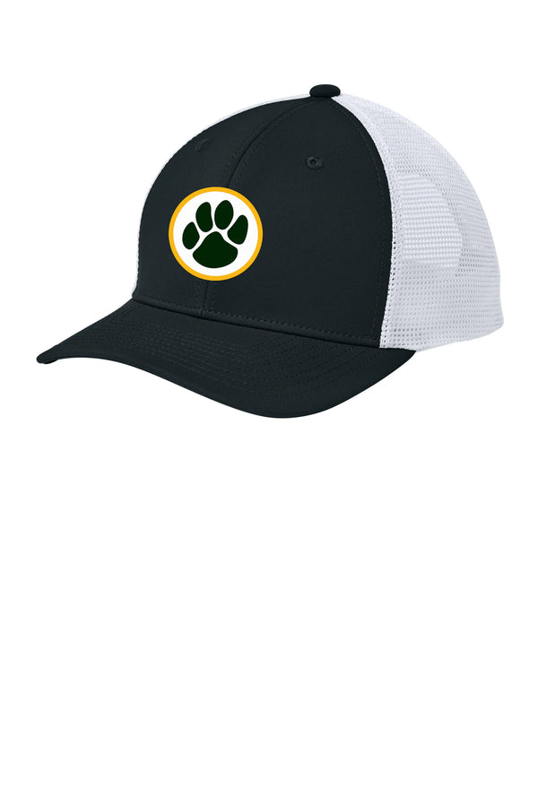 Ashwaubenon High School Football (Boys) - Black/ White Sport-Tek Club Trucker Cap STC46
