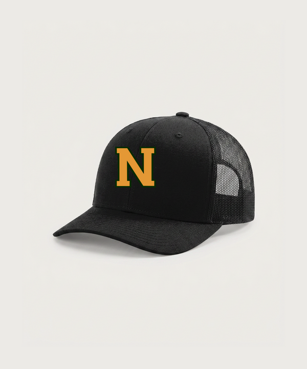 Nevis High School Volleyball (Girls) - Black Hat - Full Front
