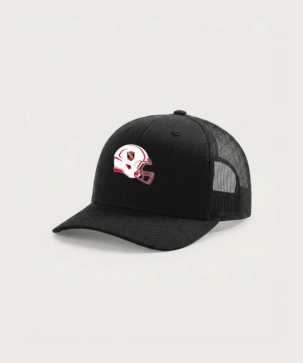 Saint James High School Football (Boys) - Black Hat - Full Front