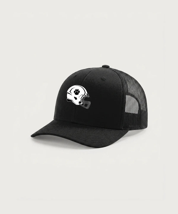 Plainview Elgin Millville H S Football (Boys) - Black Hat - Full Front