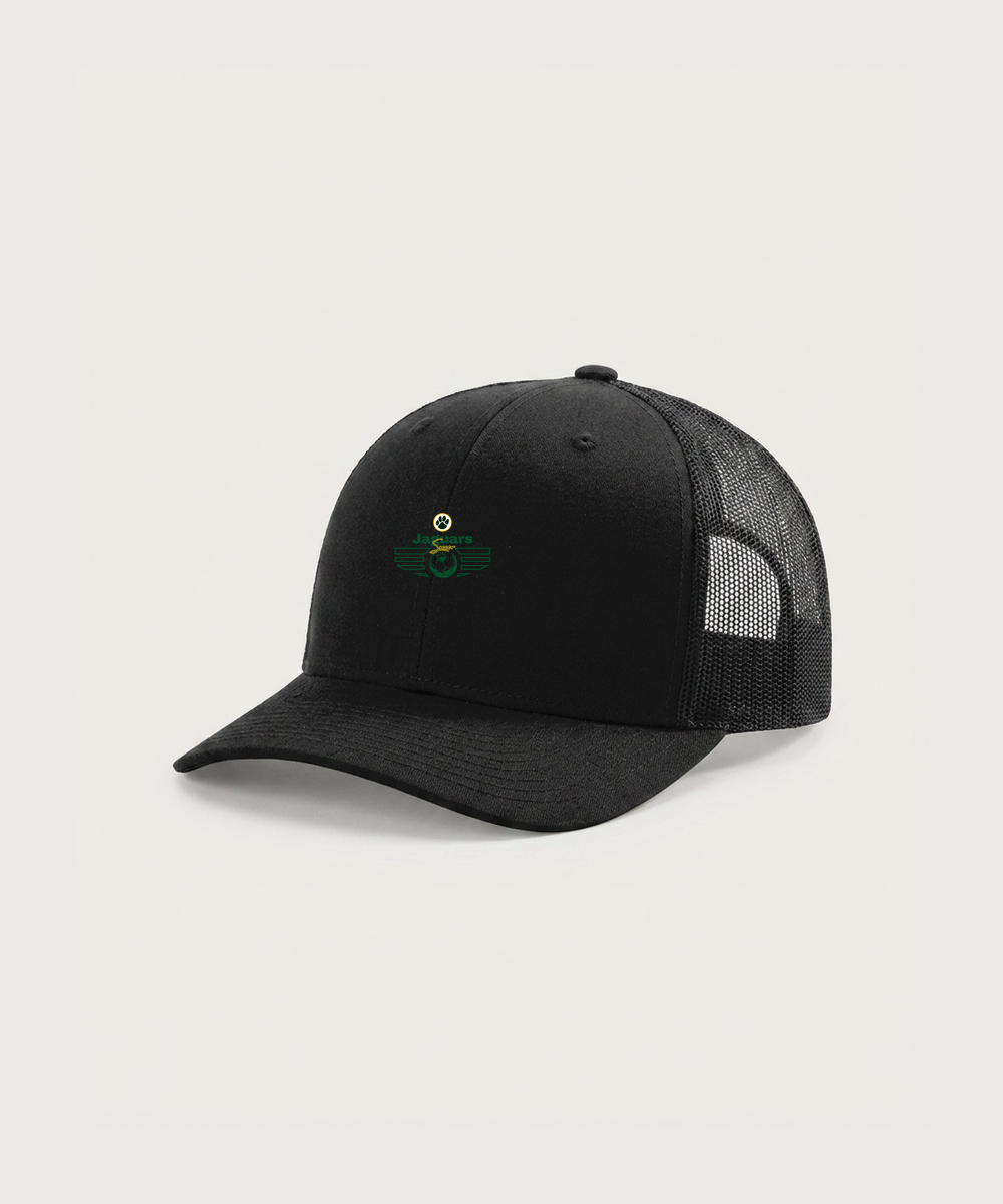 Ashwaubenon High School Soccer (Boys) - Black Hat - Full Front