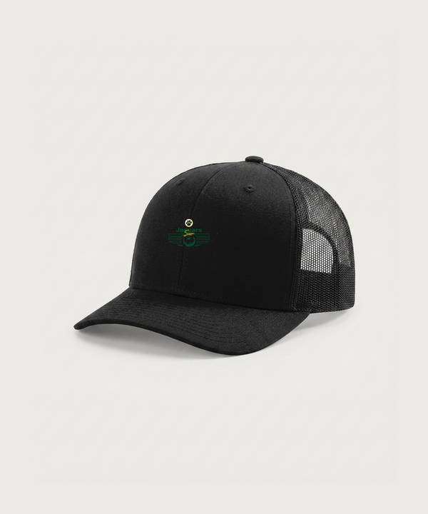 Ashwaubenon High School Soccer (Boys) - Black Hat - Full Front