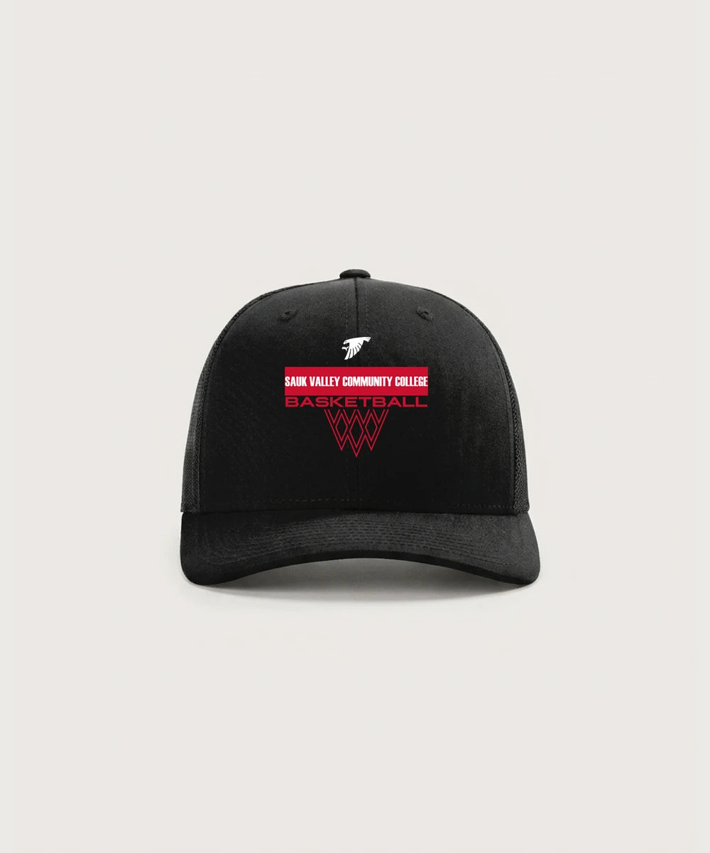 Sauk Valley Community College Basketball Team Store - Black Hat
