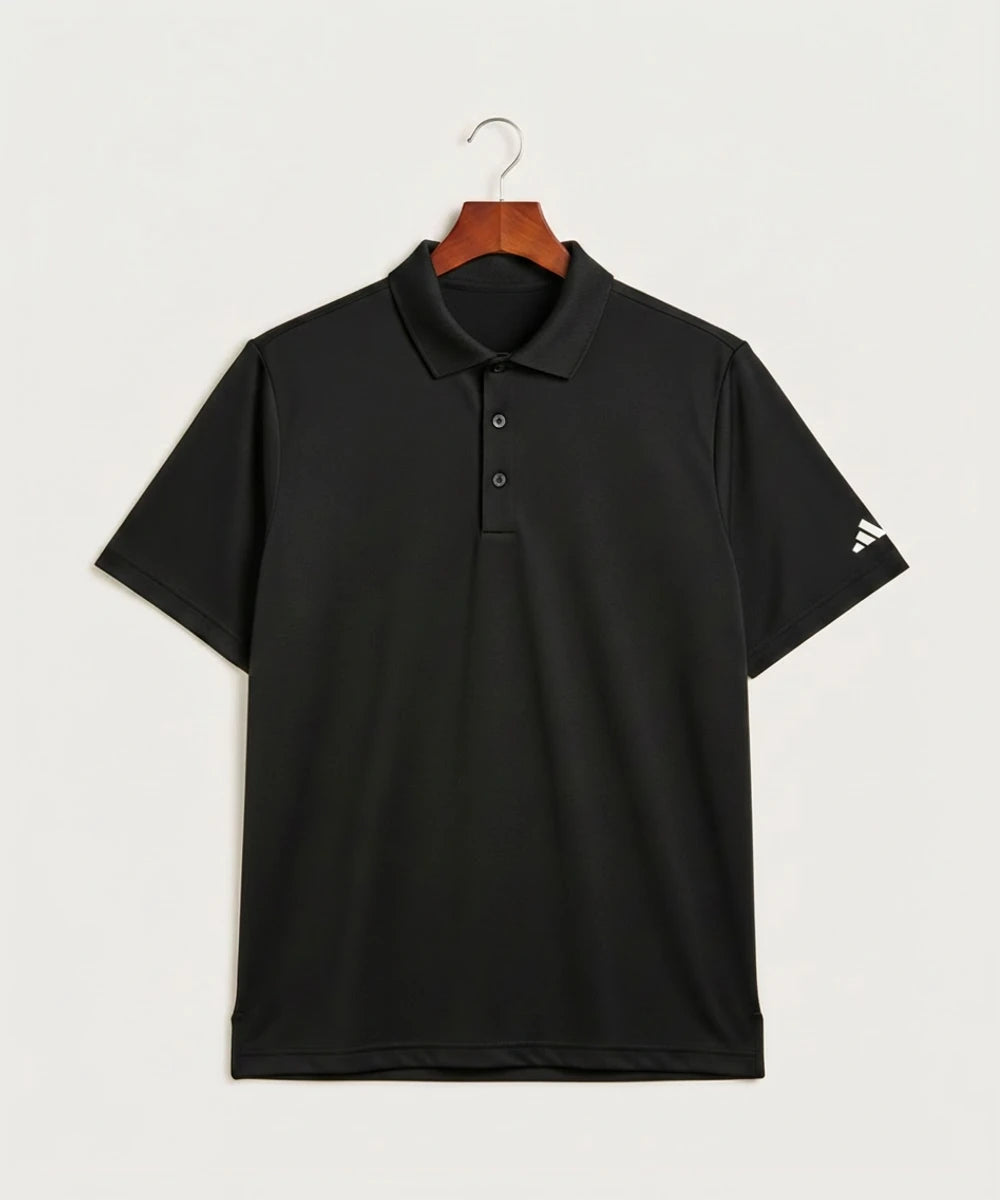 Duluth East High School Cheer (Coed) - Black Polo - Left Chest